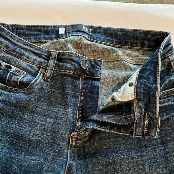 Kut From The Kloth Catherine Crop Straight Leg Mid Rise Size 2 - Picture 16 of 16